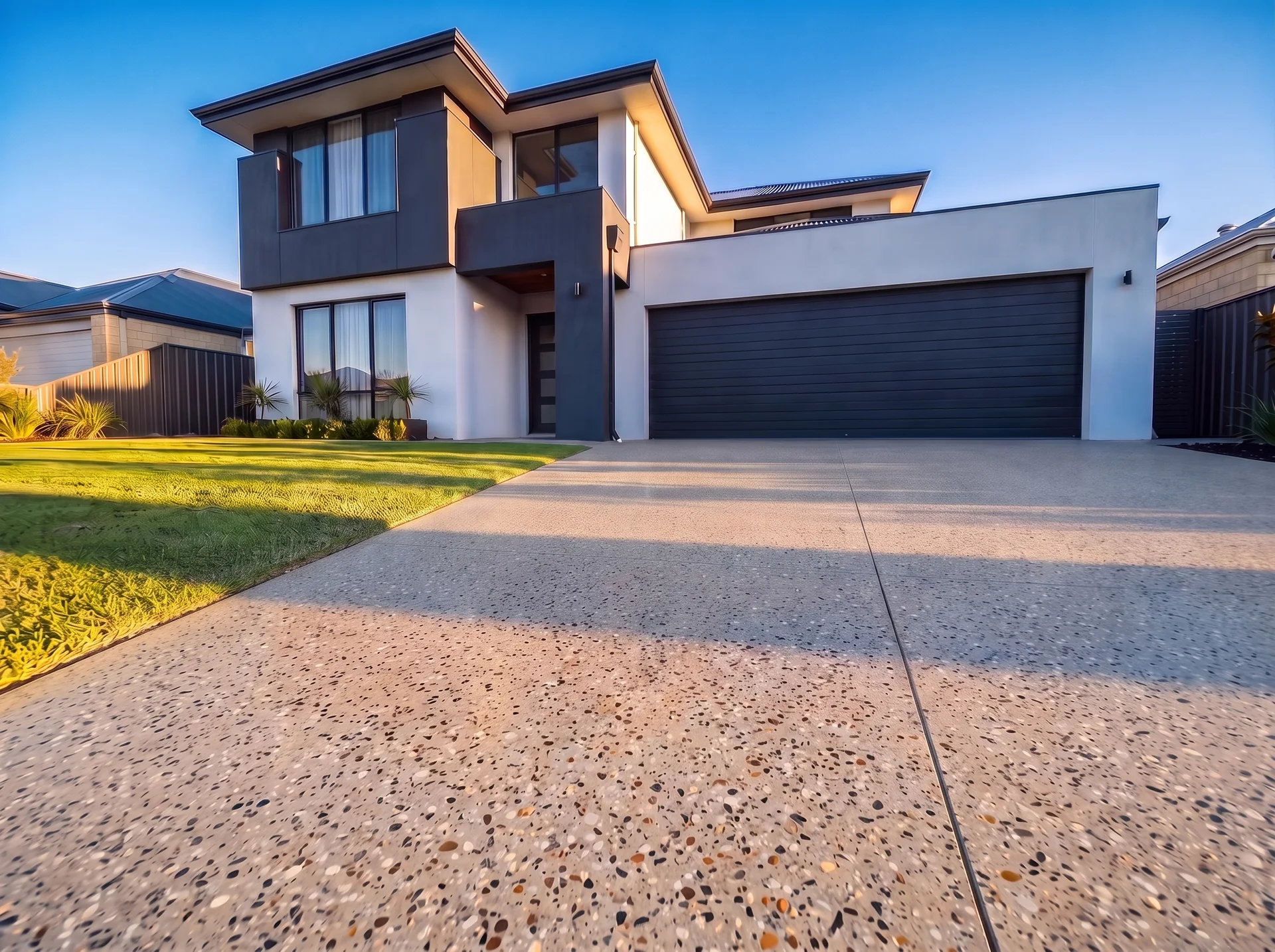 Concrete driveways in Rockingham